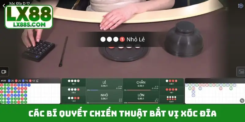 bí quyết chiến thuật bắt vị xốc đĩa