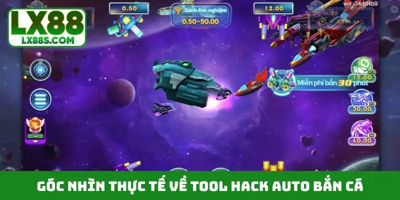 Góc nhìn thực tế về tool hack auto bắn cá