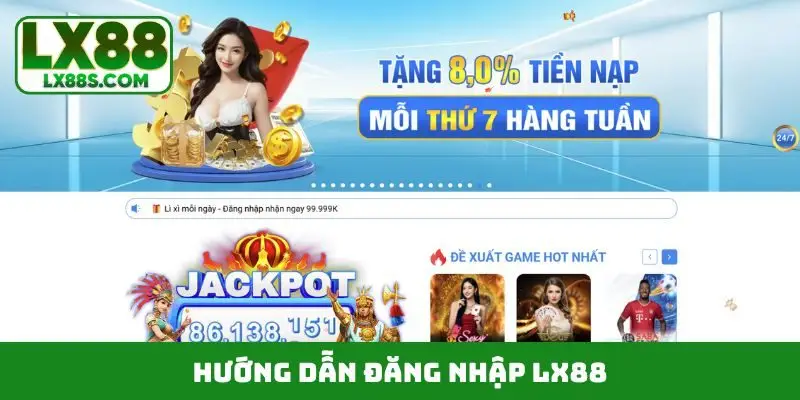 đăng nhập LX88